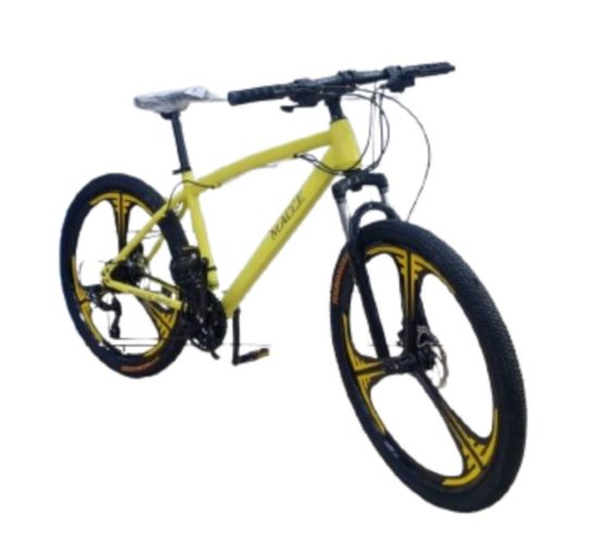 صورة دراجة رياضية مقاس 26 أصفر